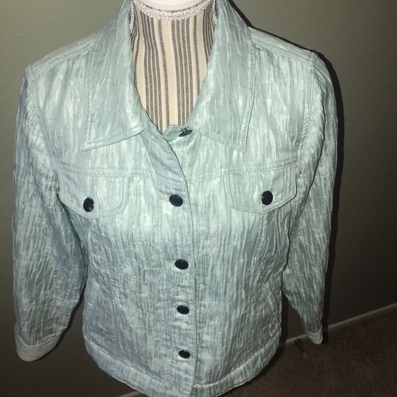 Appleseeds Aqua Mint Jacket - Picture 3 of 4
